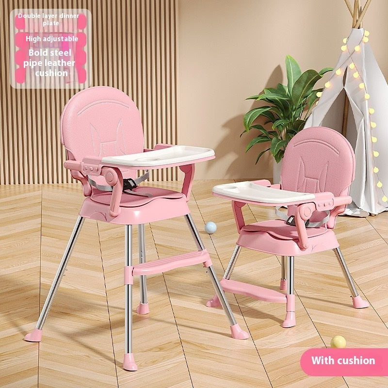 Baby Multifunctional Foldable Children's Dining Chair - Mi tienda