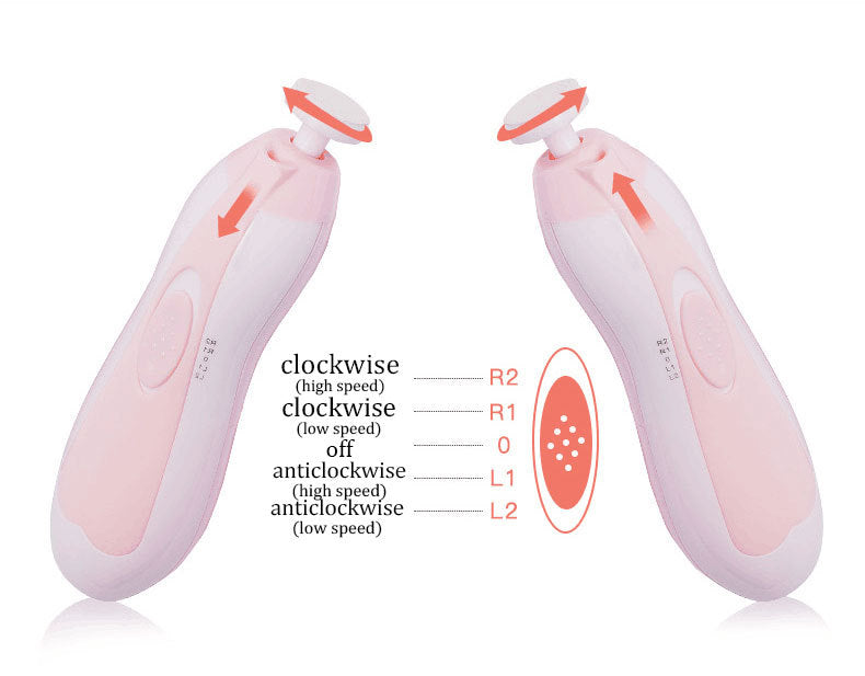Anti-scratch Multifunctional Baby Electric Nail Polisher - Mi tienda